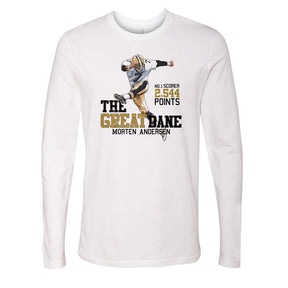 Morten Andersen Men's Long Sleeve T-Shirt | 500 LEVEL
