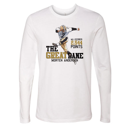 Morten Andersen Men's Long Sleeve T-Shirt | 500 LEVEL