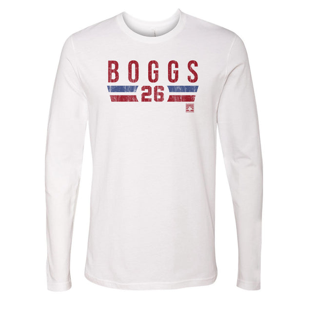 Wade Boggs Men's Long Sleeve T-Shirt | 500 LEVEL