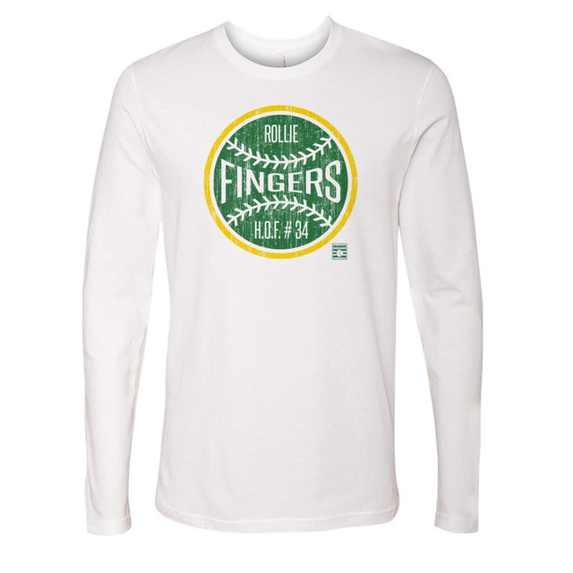 Rollie Fingers Men's Long Sleeve T-Shirt | 500 LEVEL