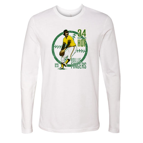 Rollie Fingers Men's Long Sleeve T-Shirt | 500 LEVEL