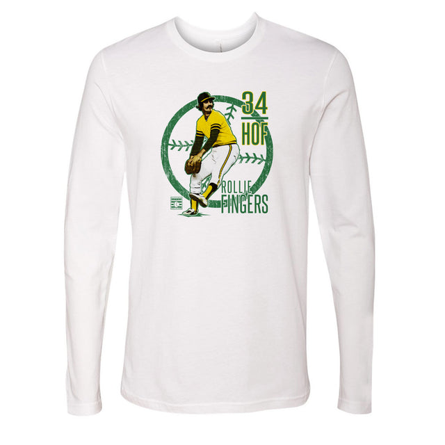Rollie Fingers Men's Long Sleeve T-Shirt | 500 LEVEL