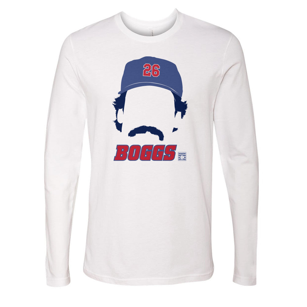 Wade Boggs Men&#39;s Long Sleeve T-Shirt | 500 LEVEL