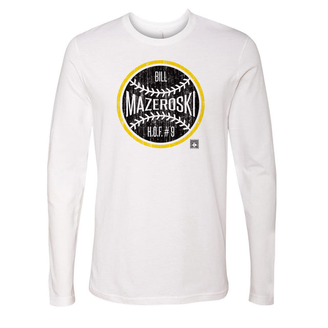 Bill Mazeroski Men's Long Sleeve T-Shirt | 500 LEVEL