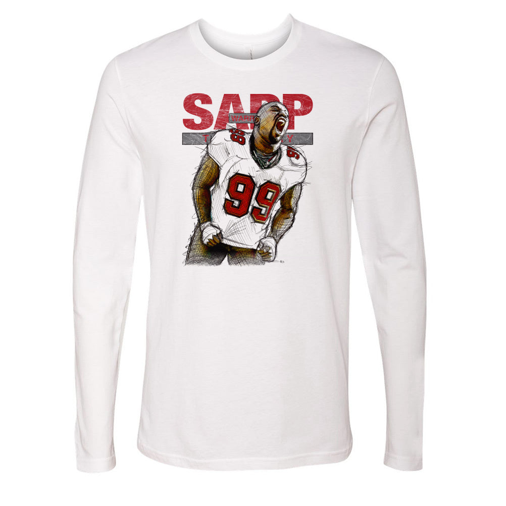Warren Sapp Men&#39;s Long Sleeve T-Shirt | 500 LEVEL