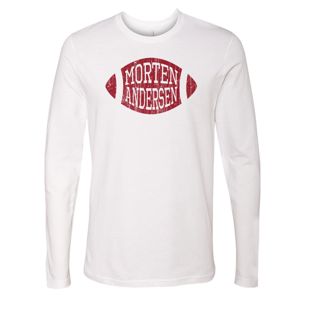 Morten Andersen Men's Long Sleeve T-Shirt | 500 LEVEL