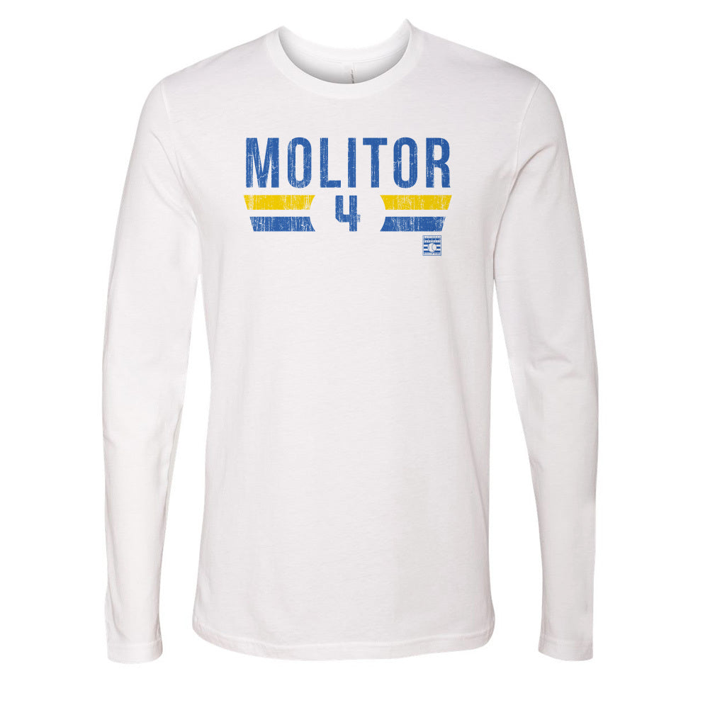 Paul Molitor Men&#39;s Long Sleeve T-Shirt | 500 LEVEL