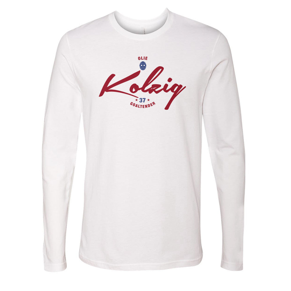 Olie Kolzig Men&#39;s Long Sleeve T-Shirt | 500 LEVEL