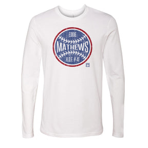 Eddie Mathews Men's Long Sleeve T-Shirt | 500 LEVEL
