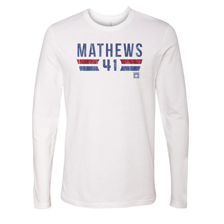 Eddie Mathews Men's Long Sleeve T-Shirt | 500 LEVEL