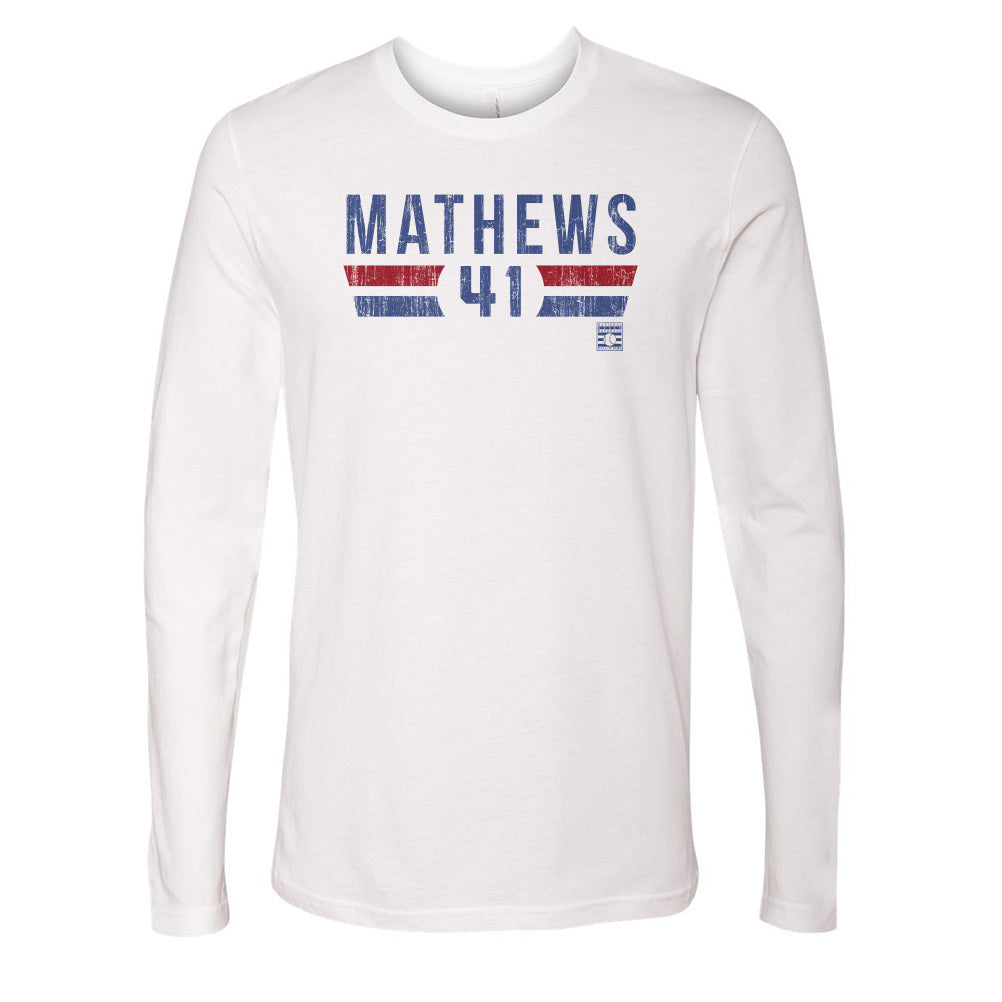 Eddie Mathews Men&#39;s Long Sleeve T-Shirt | 500 LEVEL