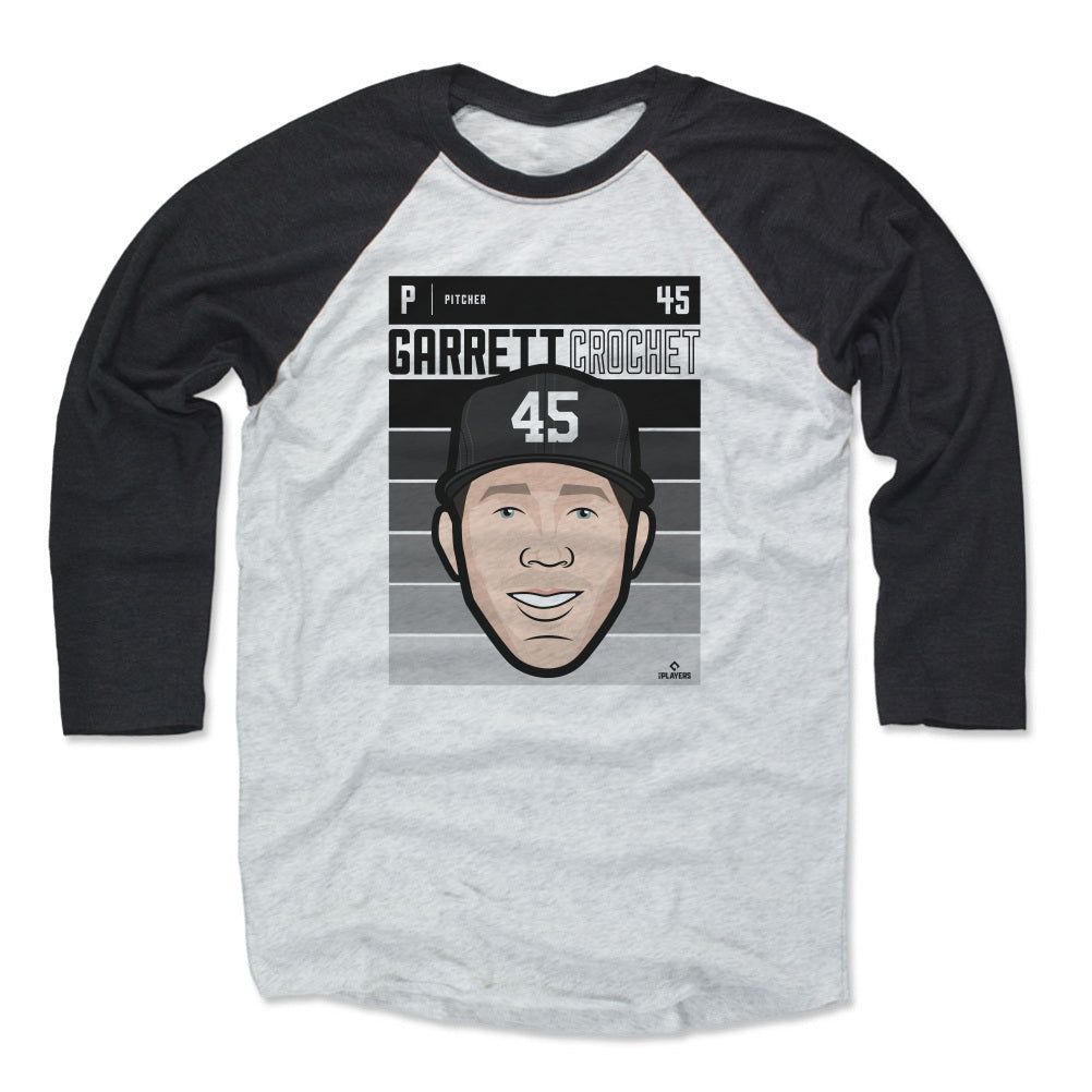 Garrett Crochet Men&#39;s Baseball T-Shirt | 500 LEVEL
