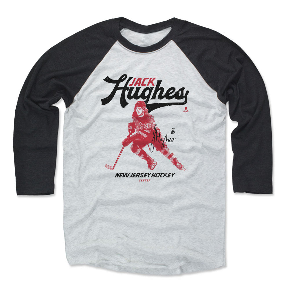 Jack Hughes Men's Baseball T-Shirt | 500 LEVEL