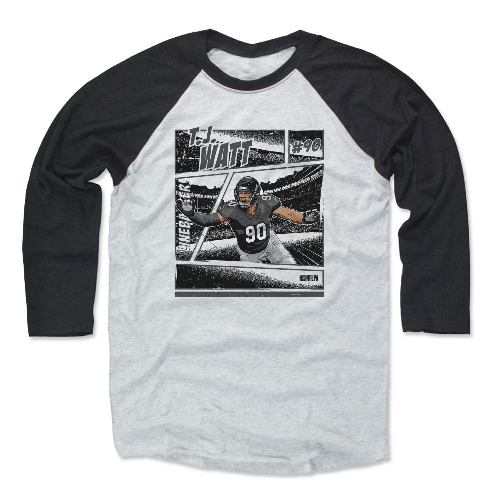 T.J. Watt Men's Baseball T-Shirt | 500 LEVEL