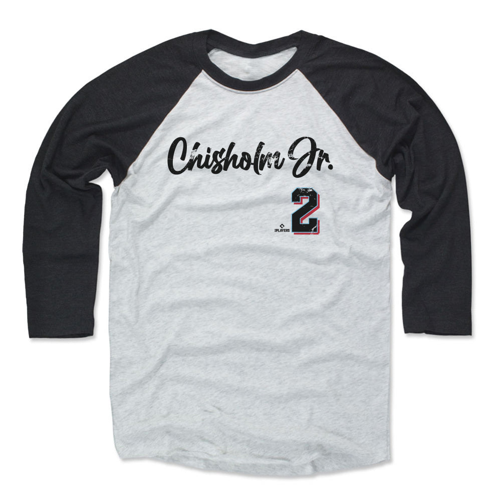Jazz Chisholm Jr. Men&#39;s Baseball T-Shirt | 500 LEVEL