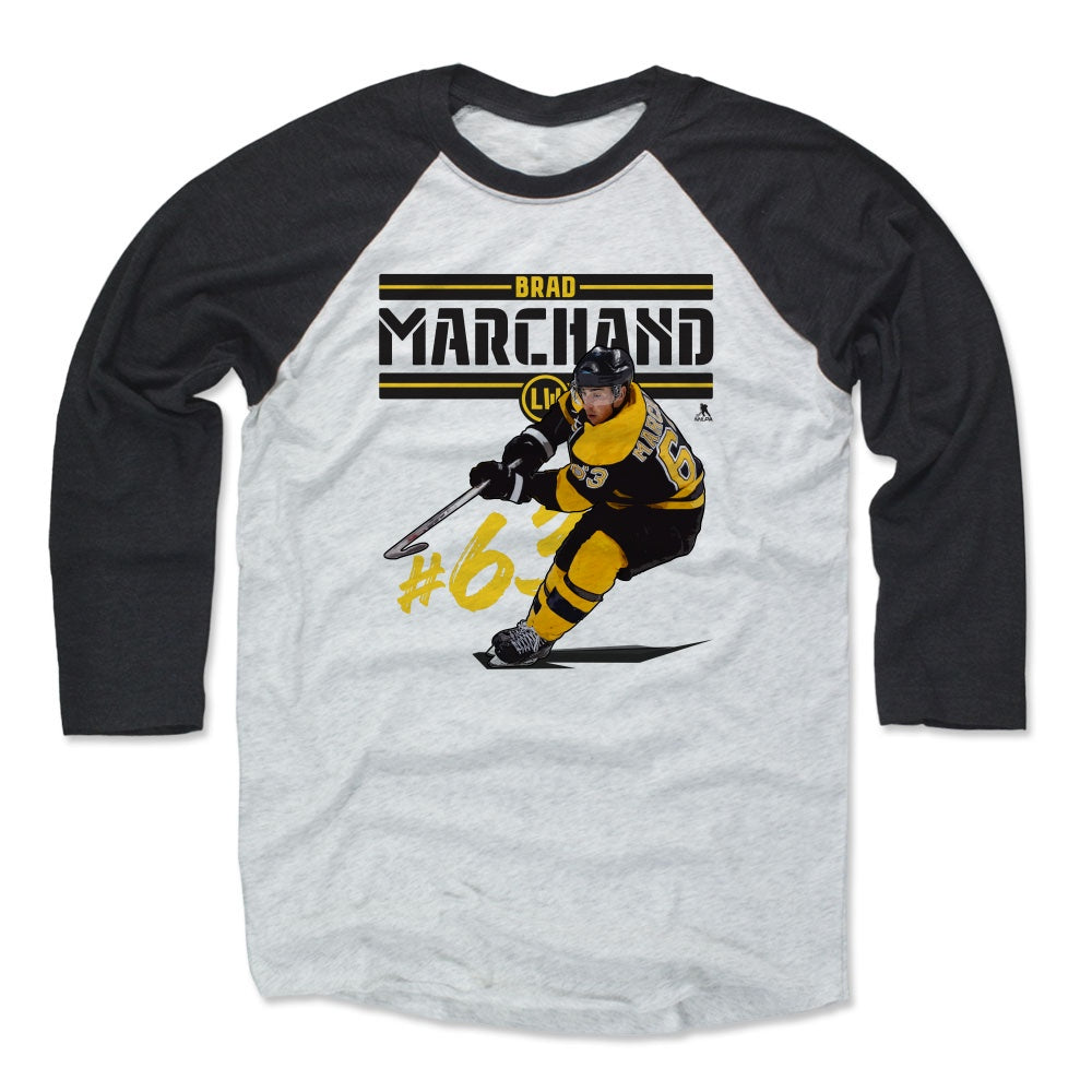 Brad Marchand Men&#39;s Baseball T-Shirt | 500 LEVEL