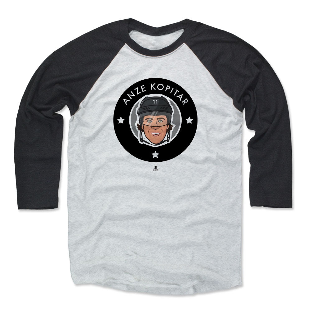 Anze Kopitar Men's Baseball T-Shirt | 500 LEVEL