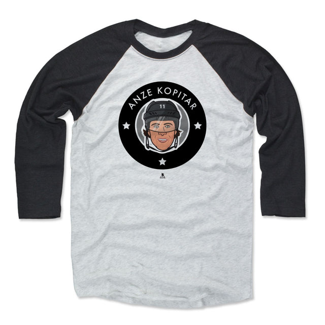 Anze Kopitar Men's Baseball T-Shirt | 500 LEVEL