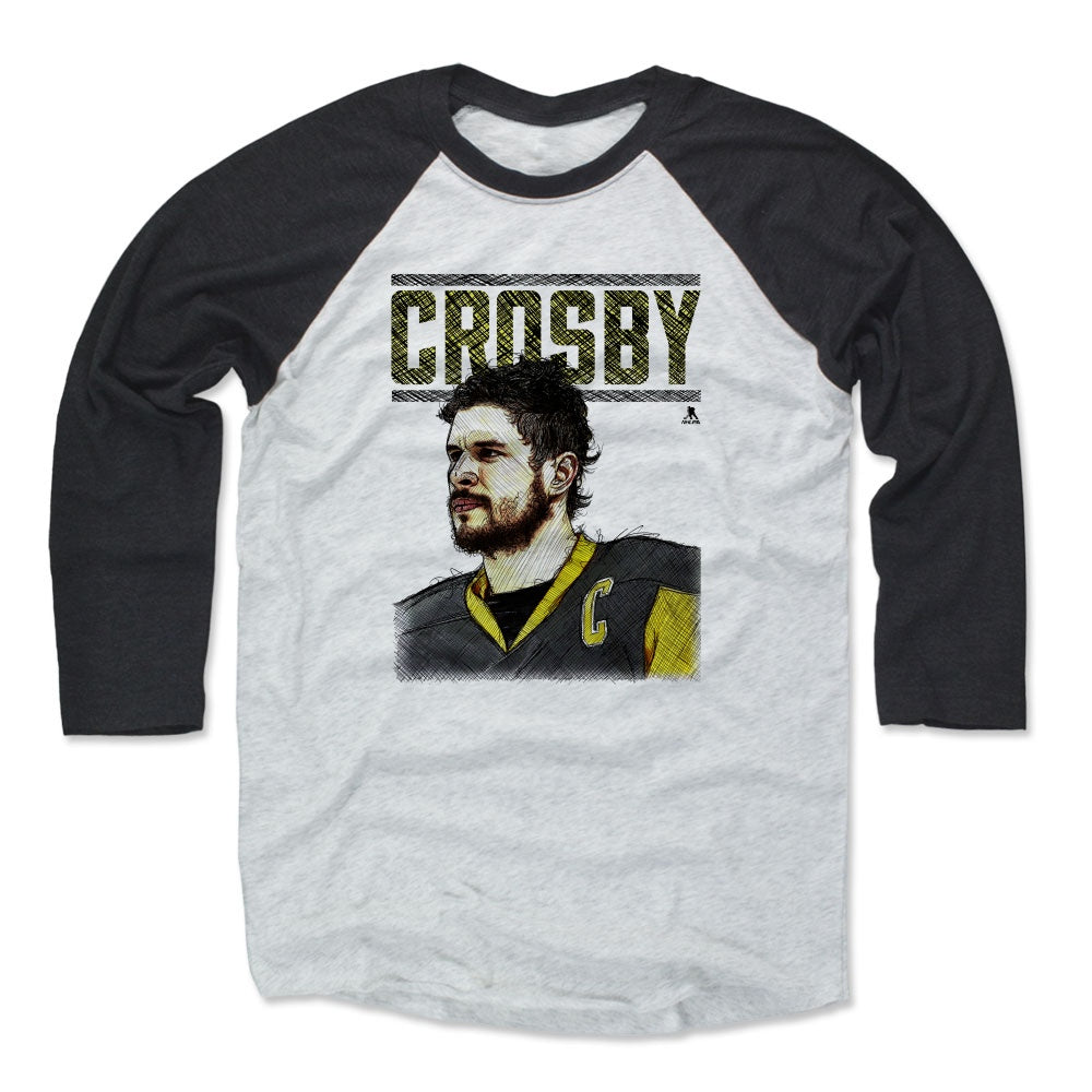 Sidney Crosby Men's Baseball T-Shirt | 500 LEVEL