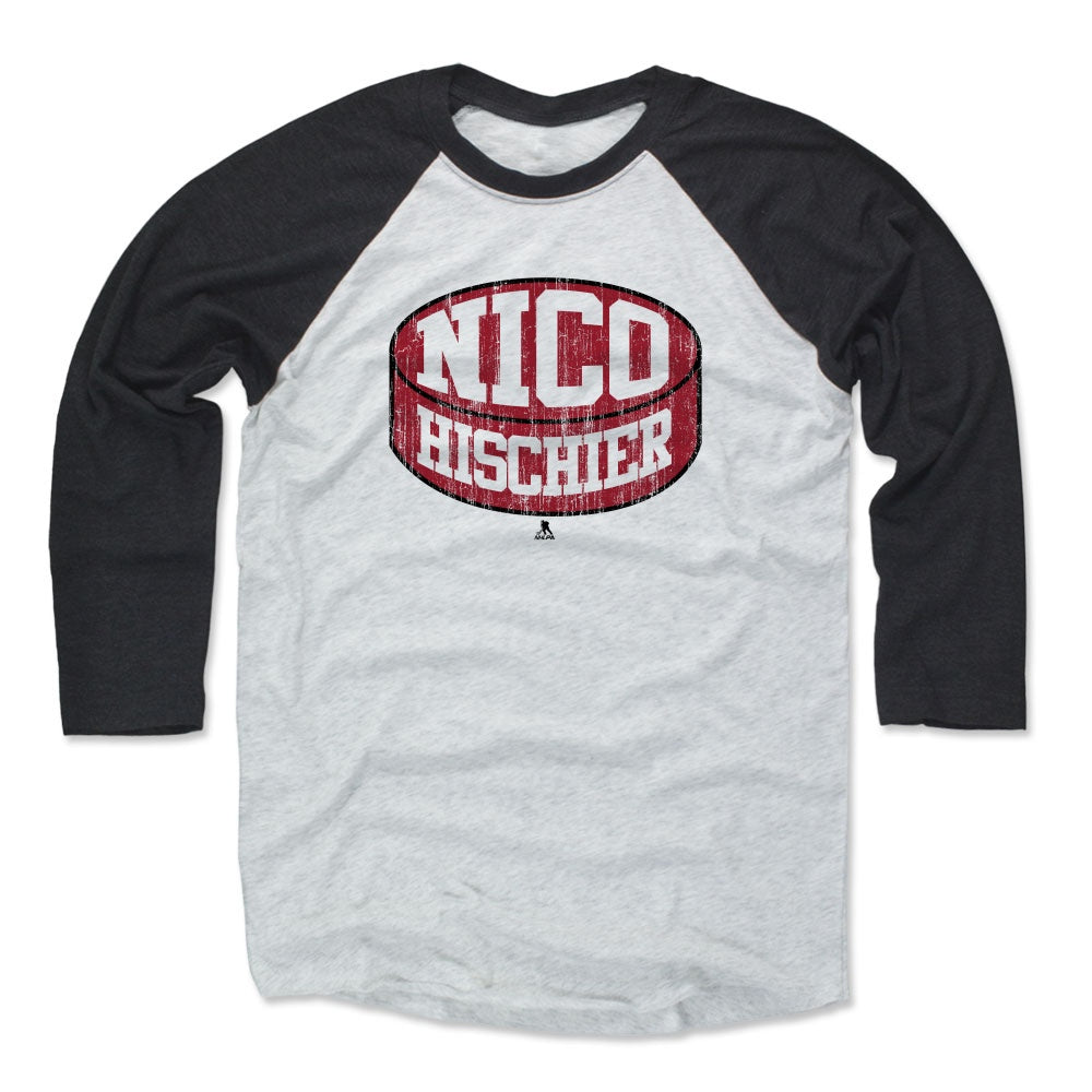 Nico Hischier Men's Baseball T-Shirt | 500 LEVEL