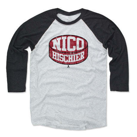 Nico Hischier Men's Baseball T-Shirt | 500 LEVEL