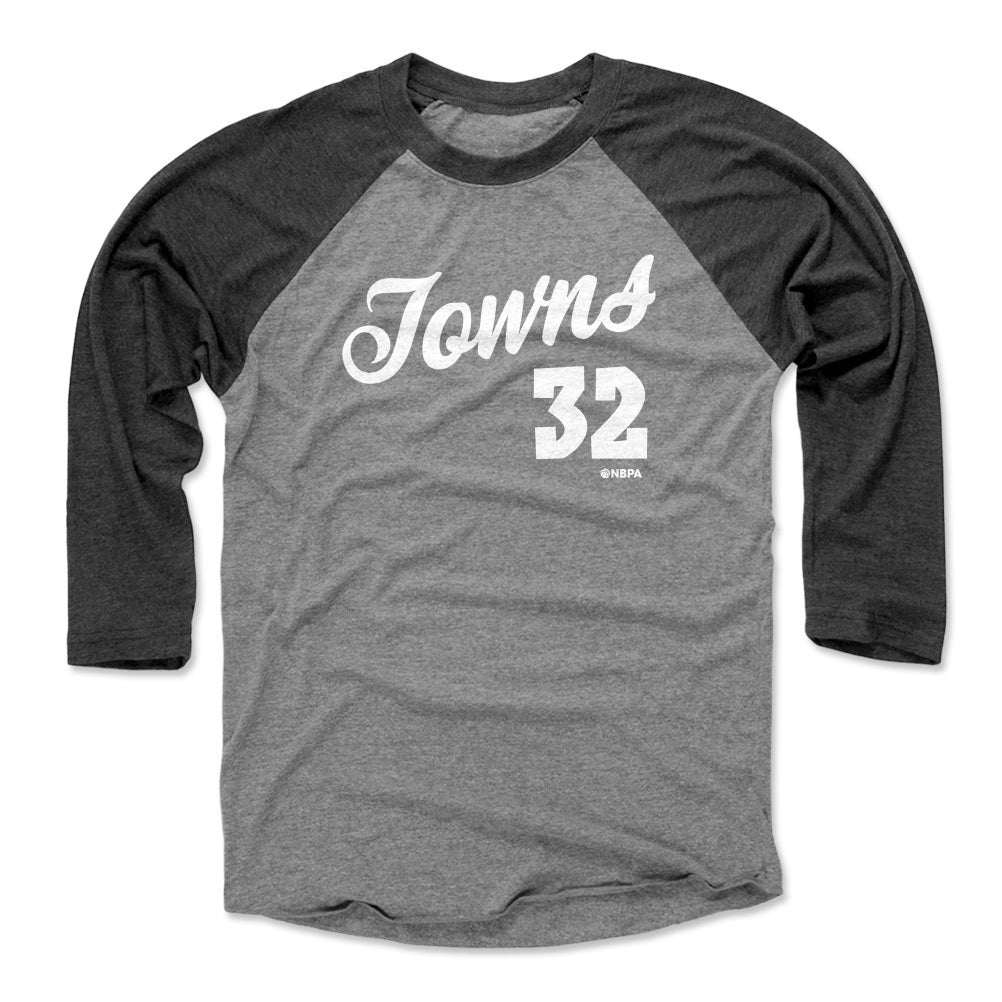 Karl-Anthony Towns Men&#39;s Baseball T-Shirt | 500 LEVEL