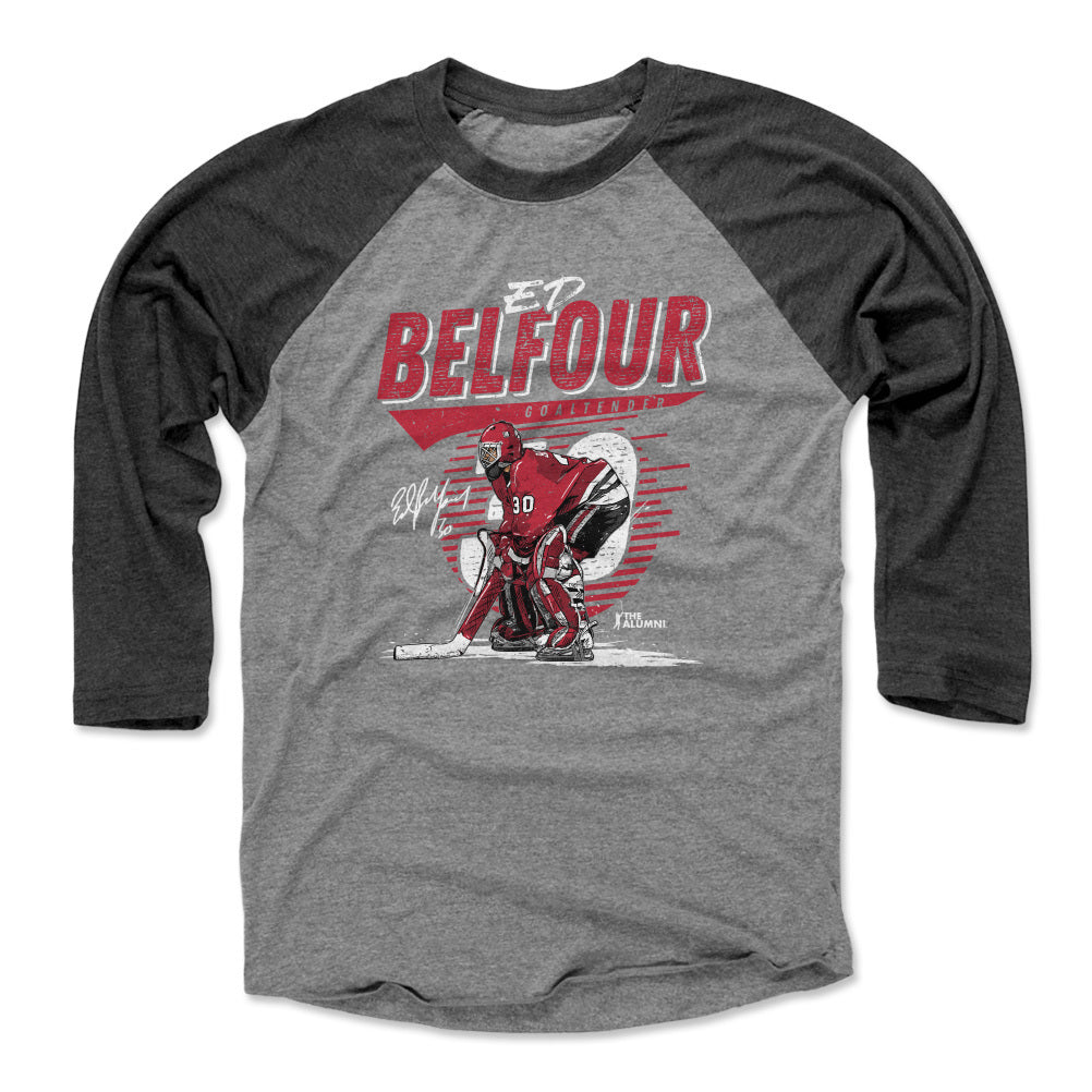 Ed Belfour Men&#39;s Baseball T-Shirt | 500 LEVEL