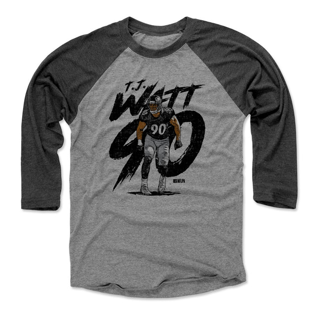 T.J. Watt Men's Baseball T-Shirt | 500 LEVEL