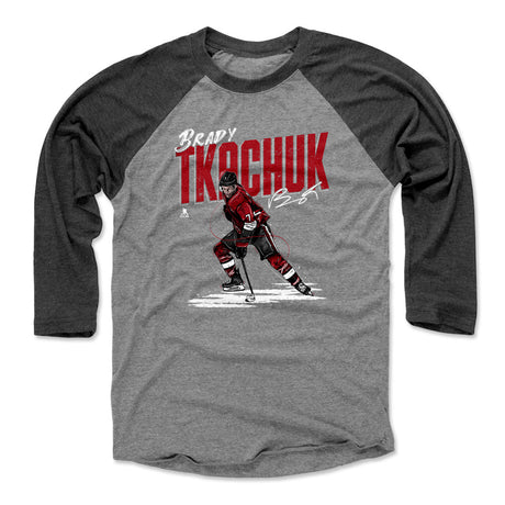 Brady Tkachuk Men's Baseball T-Shirt | 500 LEVEL