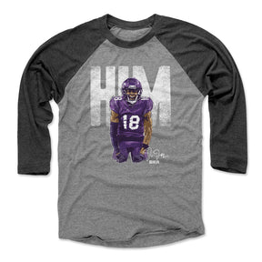 Justin Jefferson Men's Baseball T-Shirt | 500 LEVEL