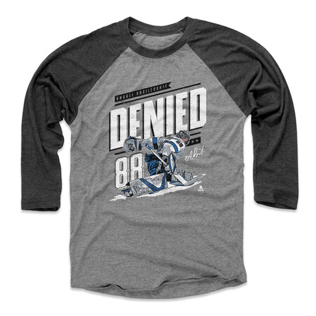 Andrei Vasilevskiy Men's Baseball T-Shirt | 500 LEVEL