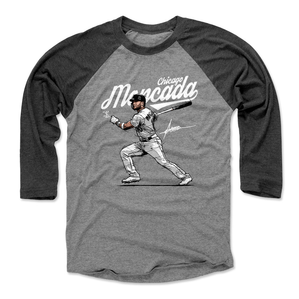 Yoan Moncada Men&#39;s Baseball T-Shirt | 500 LEVEL