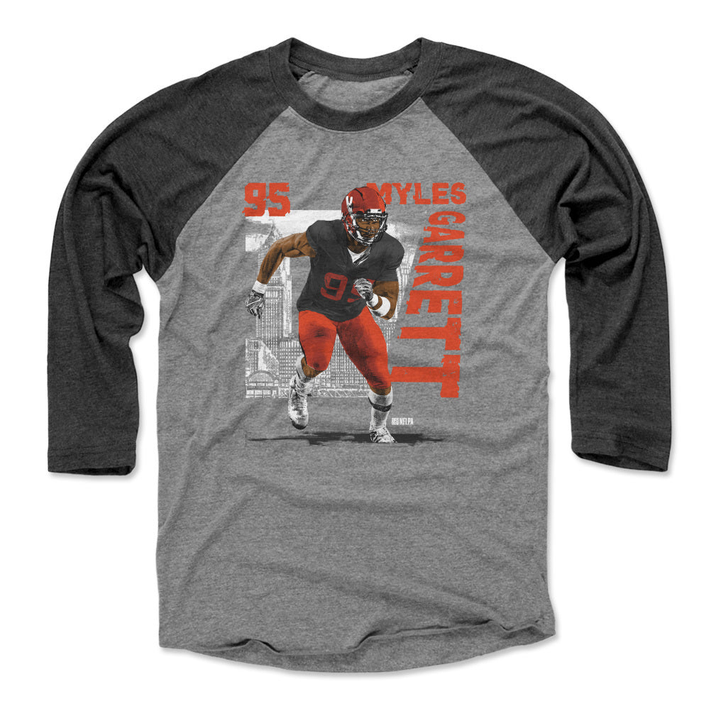 Myles Garrett Men's Baseball T-Shirt | 500 LEVEL