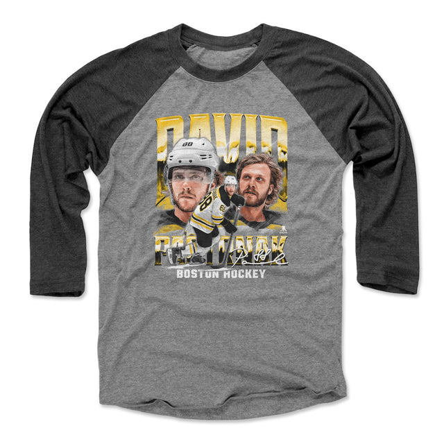 David Pastrnak Men's Baseball T-Shirt | 500 LEVEL