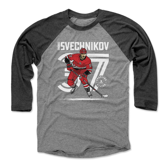 Andrei Svechnikov Men's Baseball T-Shirt | 500 LEVEL