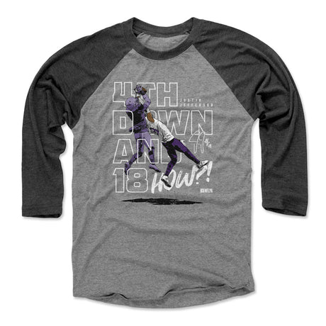 Justin Jefferson Men's Baseball T-Shirt | 500 LEVEL