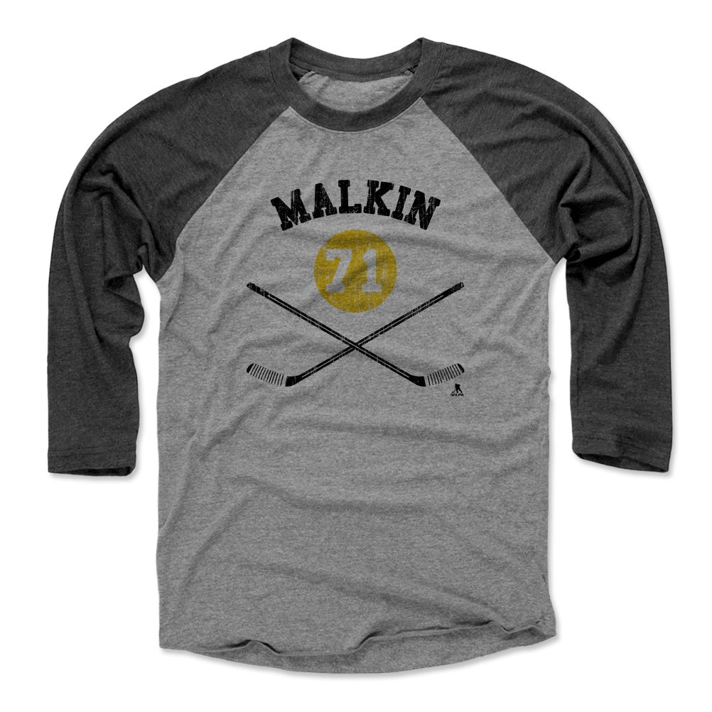 Evgeni Malkin Men's Baseball T-Shirt | 500 LEVEL