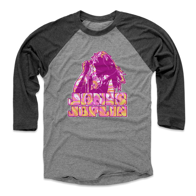 Janis Joplin Men's Baseball T-Shirt | 500 LEVEL