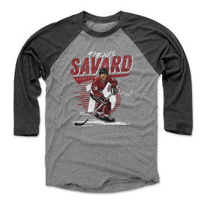 Denis Savard Men's Baseball T-Shirt | 500 LEVEL