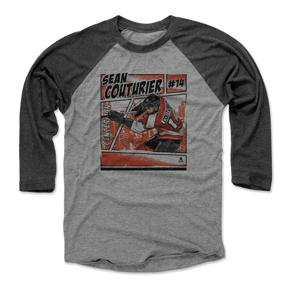 Sean Couturier Men's Baseball T-Shirt | 500 LEVEL