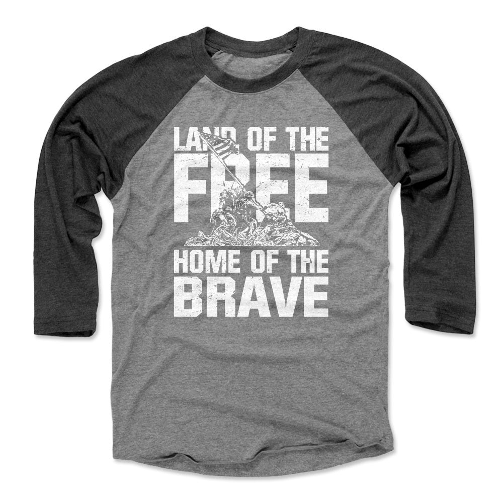 Patriotic Men&#39;s Baseball T-Shirt | 500 LEVEL