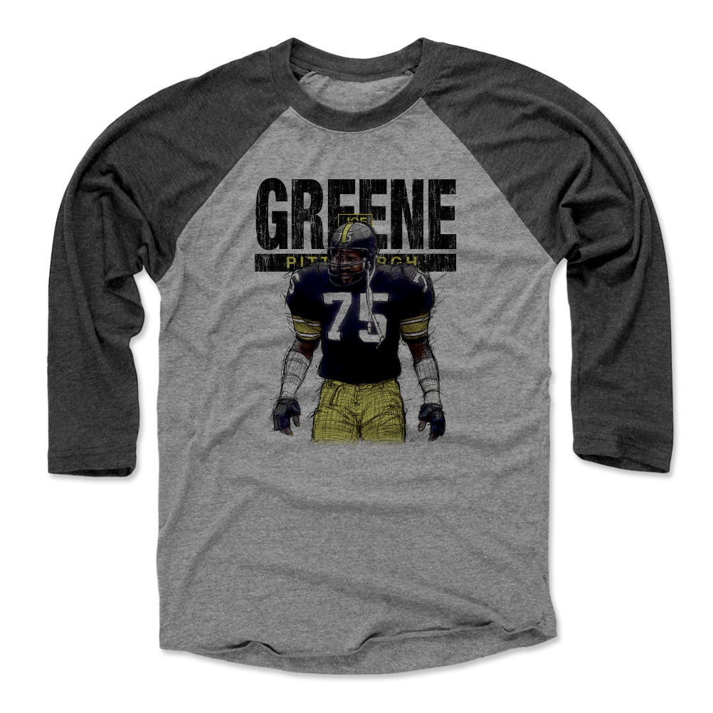 Mean Joe Greene Men&#39;s Baseball T-Shirt | 500 LEVEL