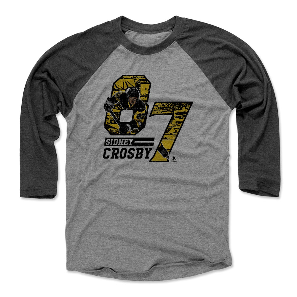 Sidney Crosby Men's Baseball T-Shirt | 500 LEVEL