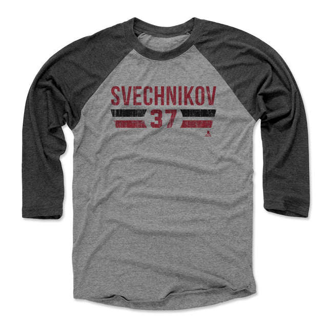 Andrei Svechnikov Men's Baseball T-Shirt | 500 LEVEL