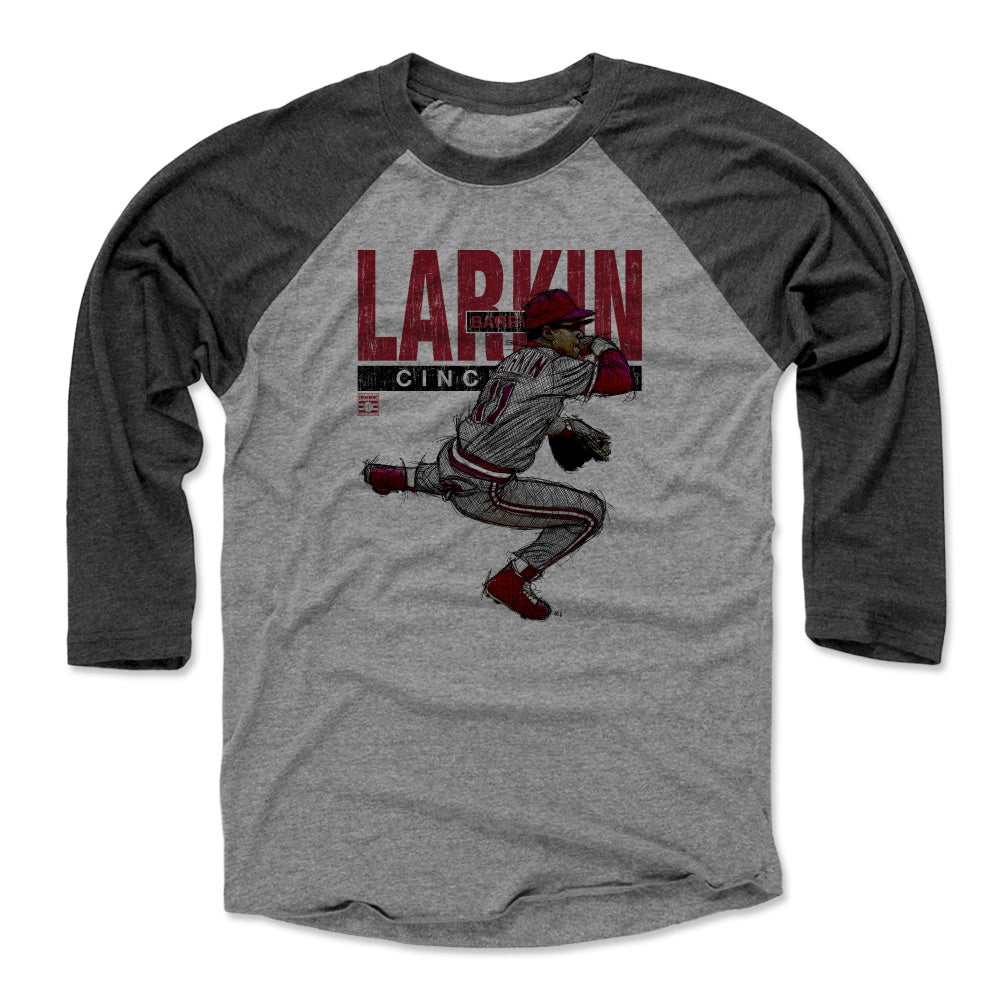 Barry Larkin Men's Baseball T-Shirt | 500 LEVEL