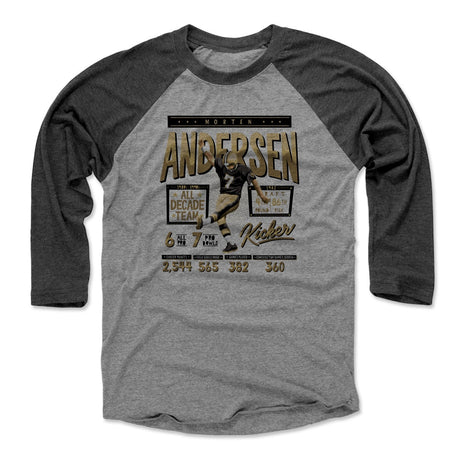 Morten Andersen Men's Baseball T-Shirt | 500 LEVEL