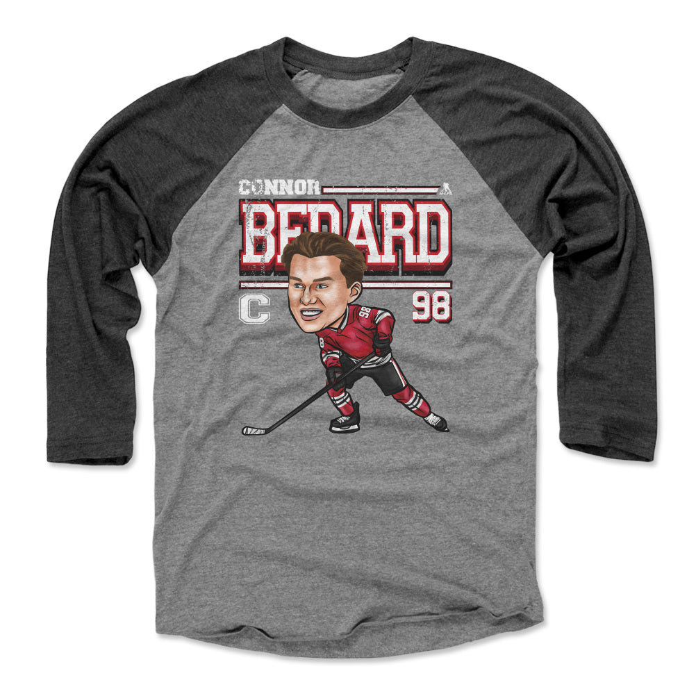 Connor Bedard Men&#39;s Baseball T-Shirt | 500 LEVEL