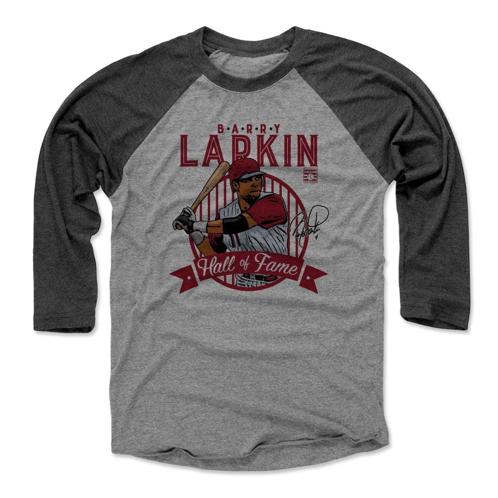 Barry Larkin Men&#39;s Baseball T-Shirt | 500 LEVEL