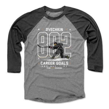 Alex Ovechkin Men's Baseball T-Shirt | 500 LEVEL