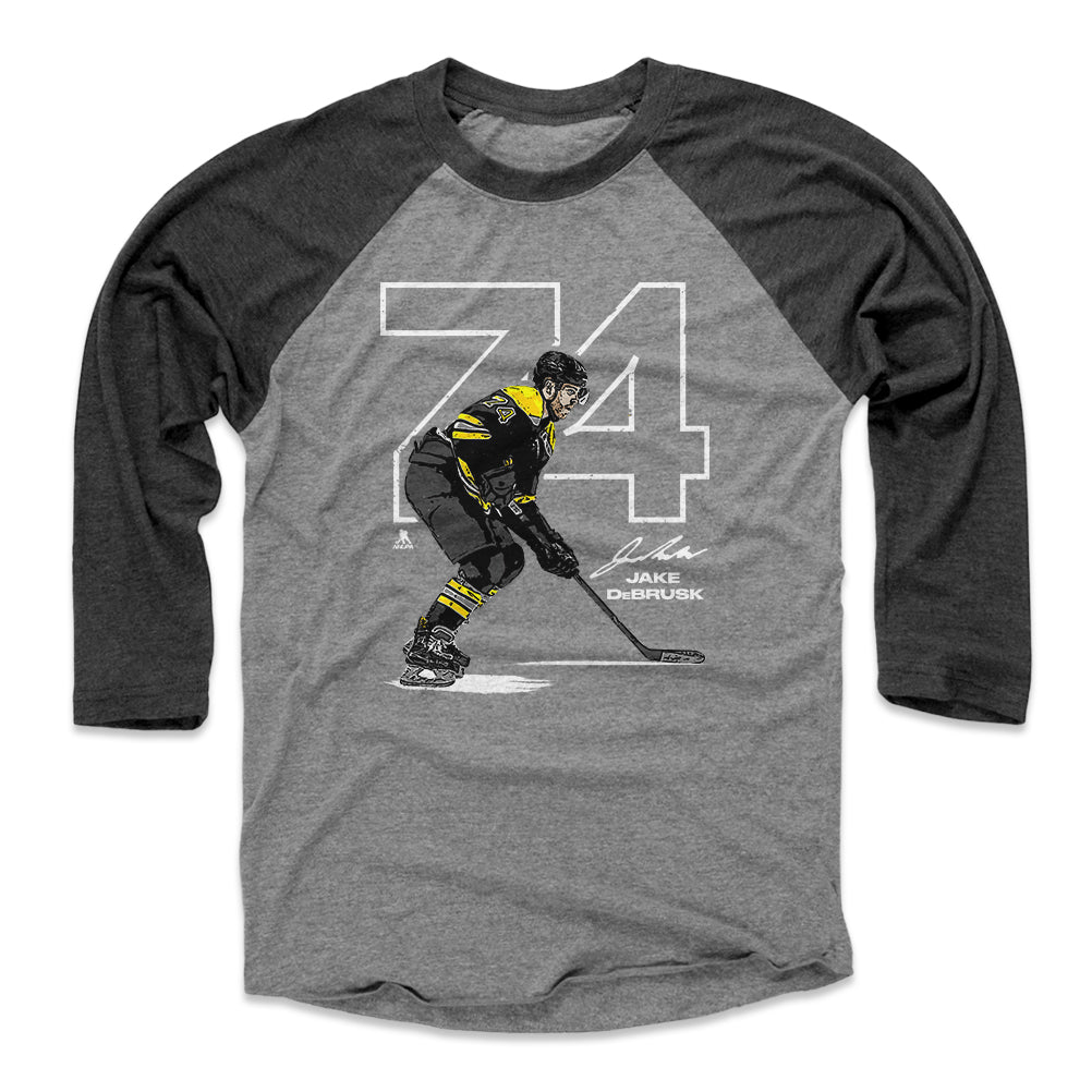 Jake DeBrusk Men&#39;s Baseball T-Shirt | 500 LEVEL